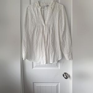 Elegant White Women's Top